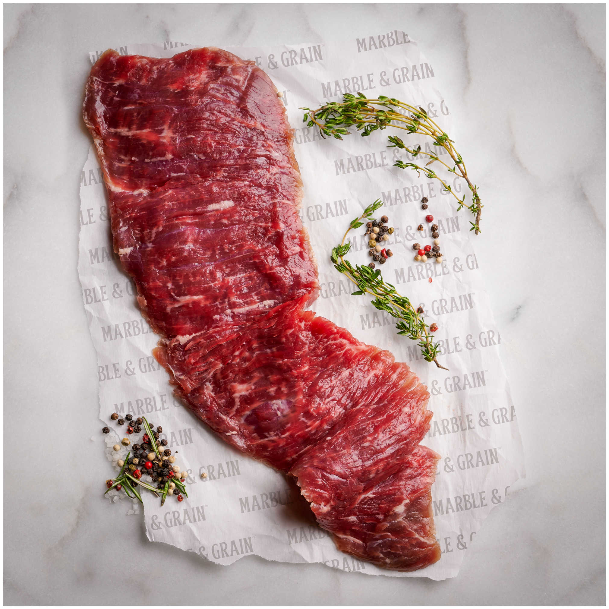 Marble & Grain Beef Skirt Steak 1 pc | 1.25 - 1.75 lb